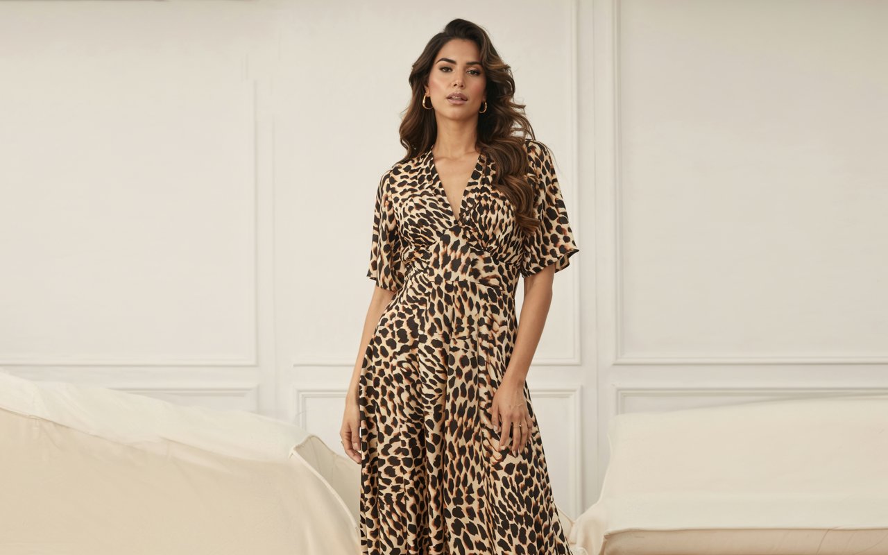 Cheetah Dress