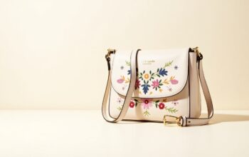 reegan botanical embroidered medium shoulder bag