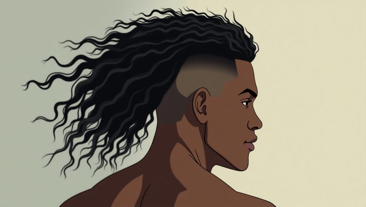 Long Hair High Taper Fade for Black Men: A Comprehensive Guide