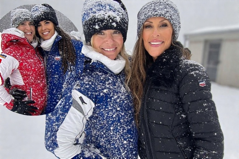 george kittle wife outfit snowsuit