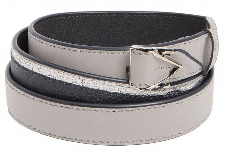 In-Depth Look at the Bottega Veneta Triangle Belt Grey