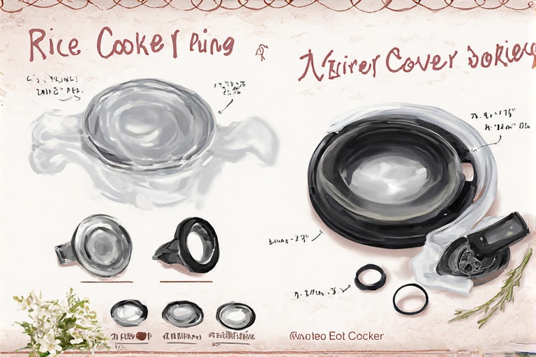 Cuckoo Rice Cooker Accessories Inner Cover Small Rubber Ring Guide