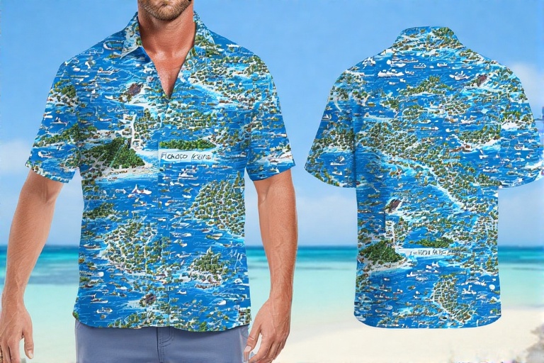 Florida Keys Map UPF Shirt: The Ultimate Sun Protection for Your Adventures
