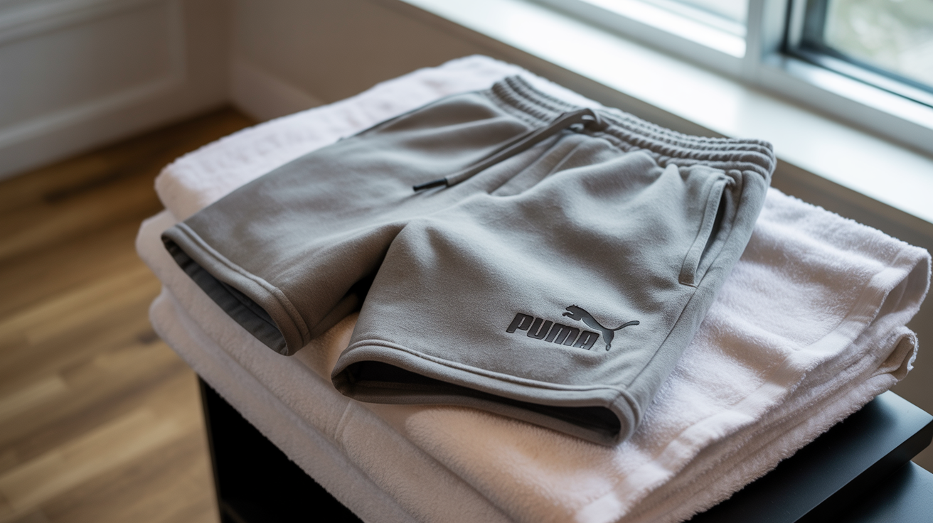 Puma Men’s Embossed Logo Fleece Shorts: The Perfect Blend of Style and Comfort