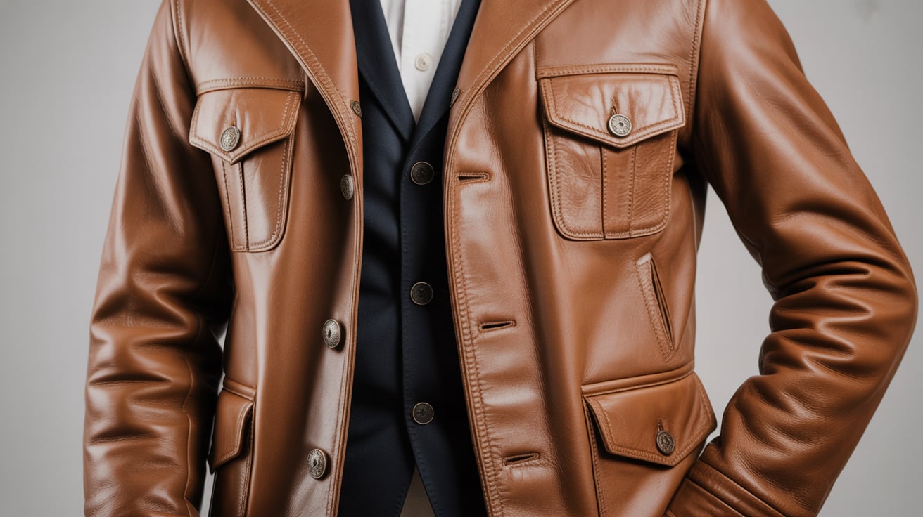 rifugio napoli deerskin jacket​