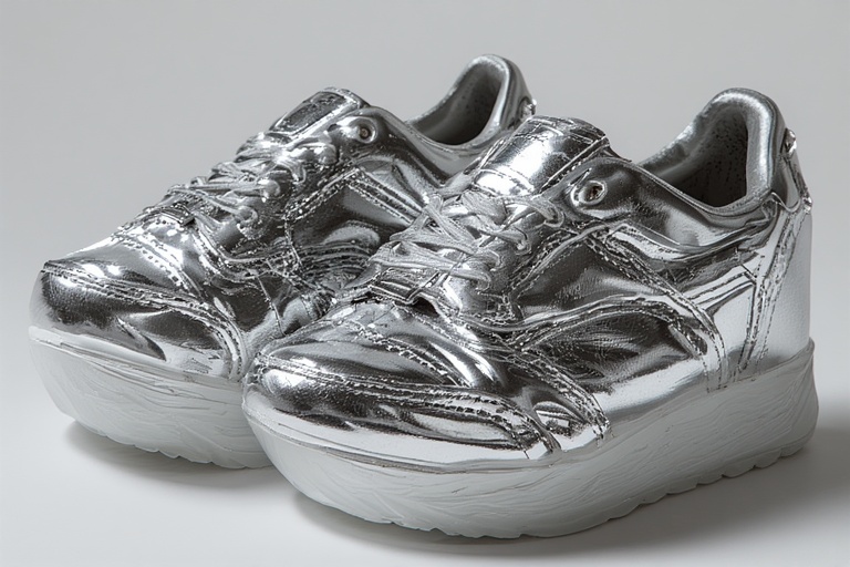 Steve Madden Silver Tennis Shoes for Men The Early Aughts Fashion Revival
