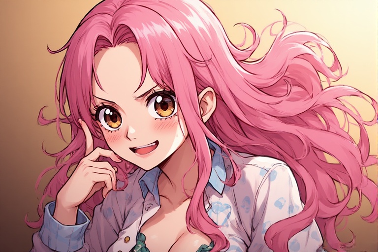 Exploring the Enigmatic Allure of the One Piece Pink Hair Girl
