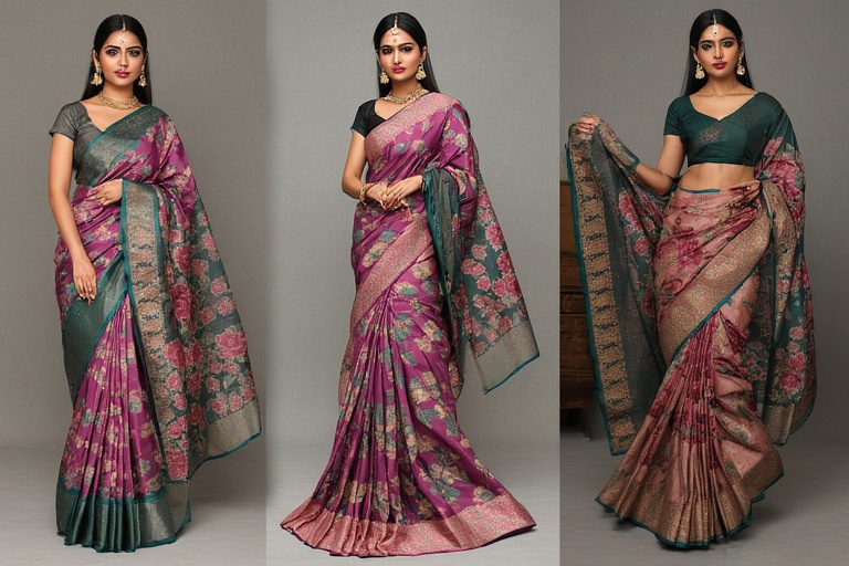 The Timeless Allure of Tissue Silk Saree: A Blend of Grace and Craftsmanship